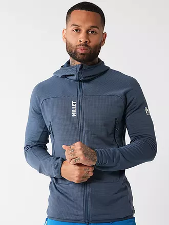 MILLET | Giacca in pile da uomo Fusion Grid Polartec con cappuccio |